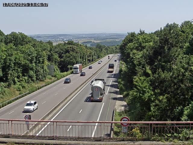 Caméra autoroute France - A33, Houdemont direction Lunéville