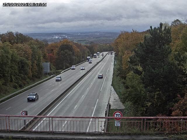 <h2>Caméra autoroute France - A33, Houdemont direction Lunéville</h2>