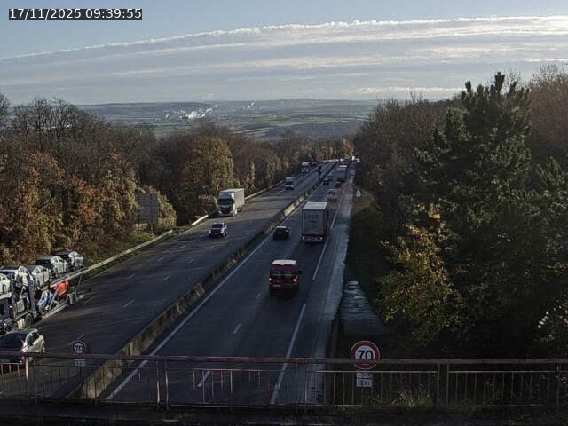 Caméra autoroute France - A33, Houdemont direction Lunéville