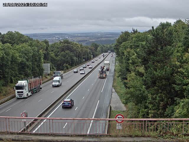 Caméra autoroute France - A33, Houdemont direction Lunéville