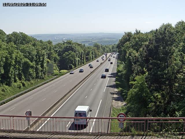 Caméra autoroute France - A33, Houdemont direction Lunéville