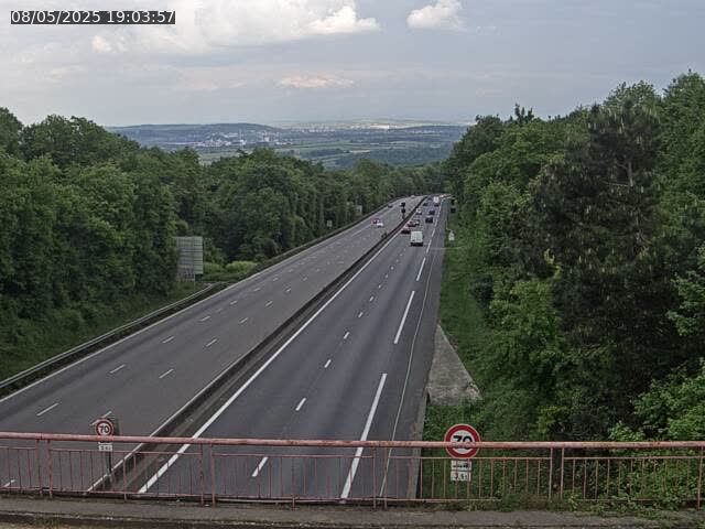 Caméra autoroute France - A33, Houdemont direction Lunéville