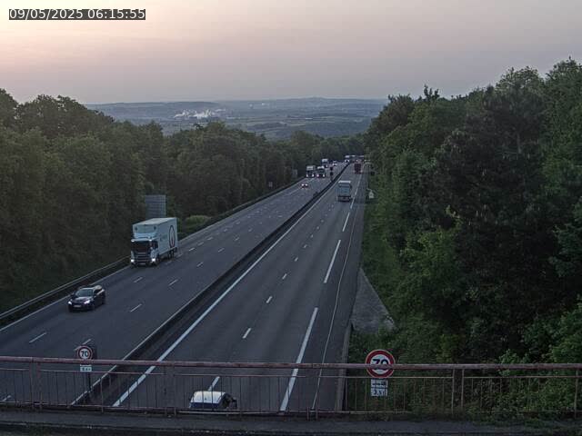 Caméra autoroute France - A33, Houdemont direction Lunéville