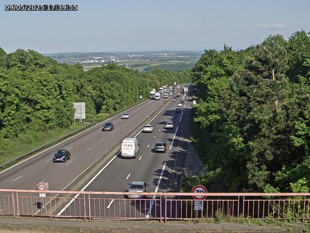 Caméra autoroute France - A33, Houdemont direction Lunéville