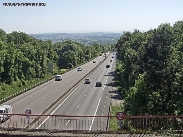 Caméra autoroute France - A33, Houdemont direction Lunéville