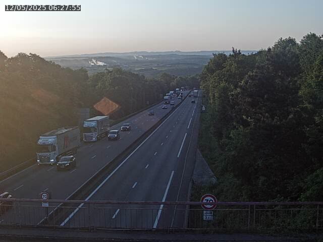 Caméra autoroute France - A33, Houdemont direction Lunéville