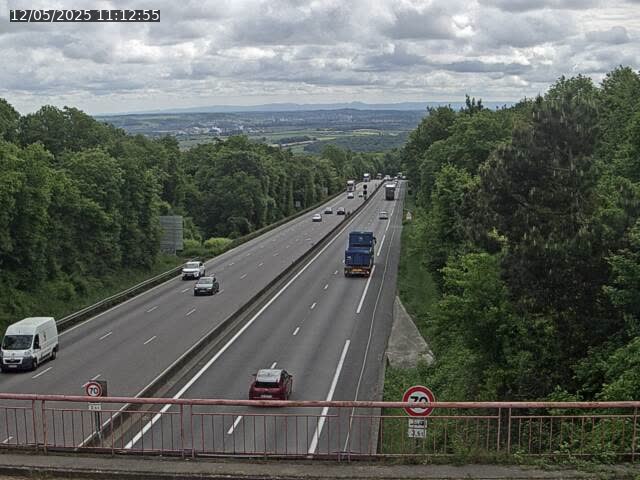 Caméra autoroute France - A33, Houdemont direction Lunéville