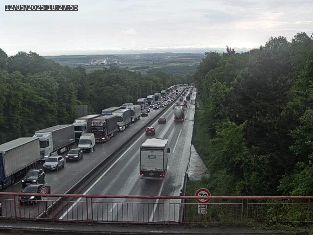 Caméra autoroute France - A33, Houdemont direction Lunéville