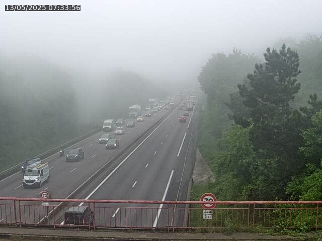 Caméra autoroute France - A33, Houdemont direction Lunéville