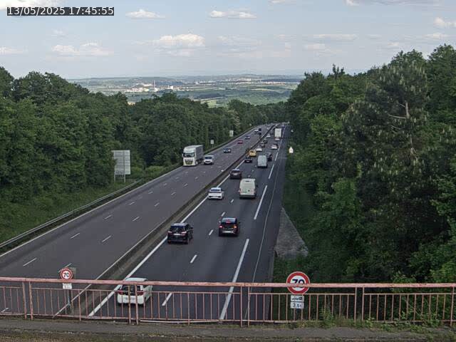 Caméra autoroute France - A33, Houdemont direction Lunéville