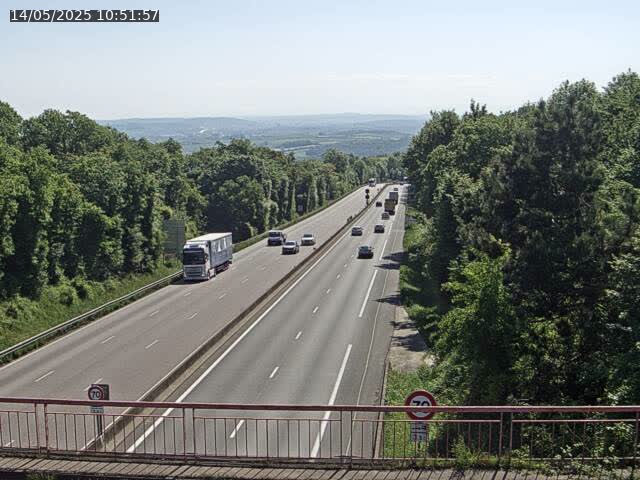 Caméra autoroute France - A33, Houdemont direction Lunéville