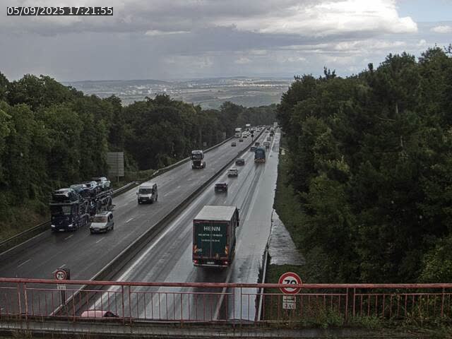 Caméra autoroute France - A33, Houdemont direction Lunéville