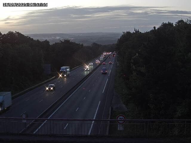Caméra autoroute France - A33, Houdemont direction Lunéville