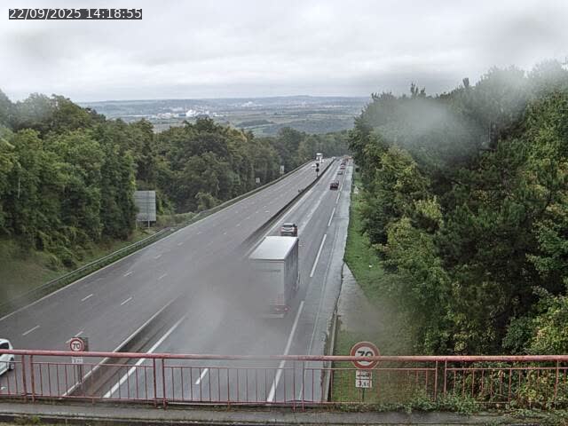 Caméra autoroute France - A33, Houdemont direction Lunéville