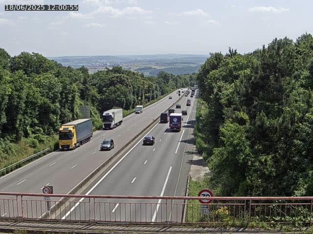 Caméra autoroute France - A33, Houdemont direction Lunéville