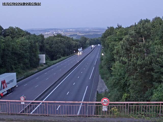 Caméra autoroute France - A33, Houdemont direction Lunéville