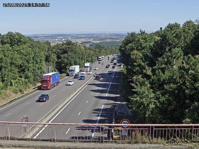 <h2>Caméra autoroute France - A33, Houdemont direction Lunéville</h2>