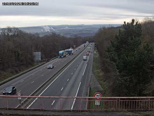 <h2>Caméra autoroute France - A33, Houdemont direction Lunéville</h2>