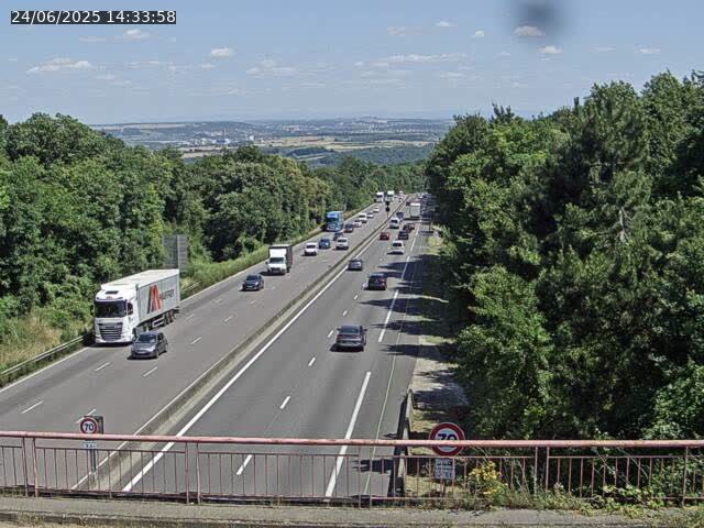 <h2>Caméra autoroute France - A33, Houdemont direction Lunéville</h2>