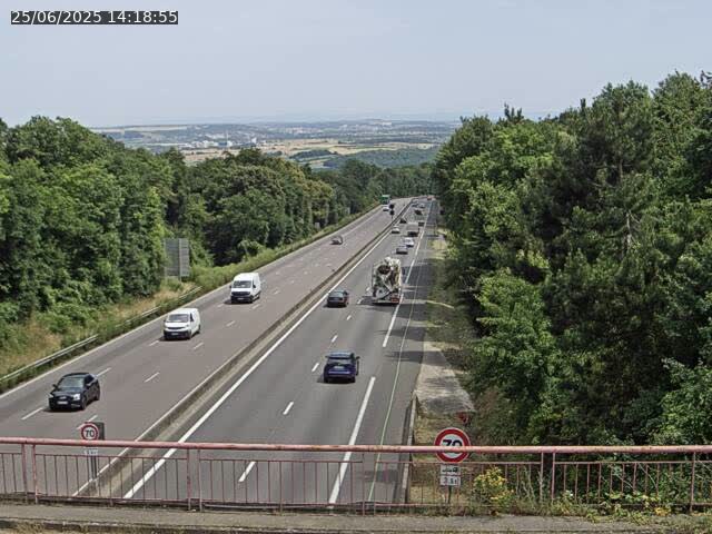 <h2>Caméra autoroute France - A33, Houdemont direction Lunéville</h2>