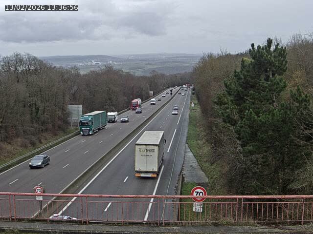 <h2>Caméra autoroute France - A33, Houdemont direction Lunéville</h2>
