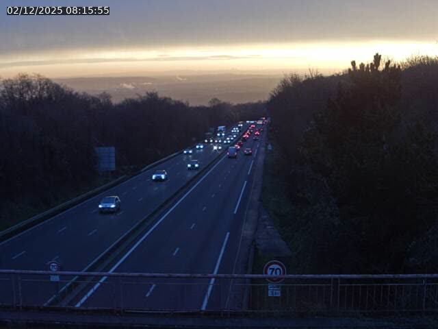 Caméra autoroute France - A33, Houdemont direction Lunéville