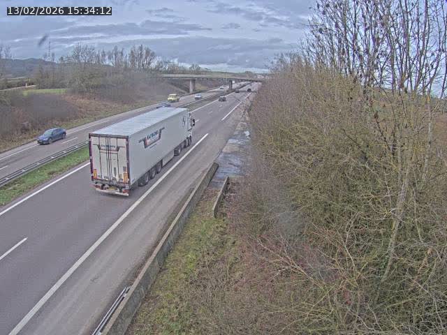 <h2>Caméra autoroute France - A31, Kanfen direction Luxembourg</h2>