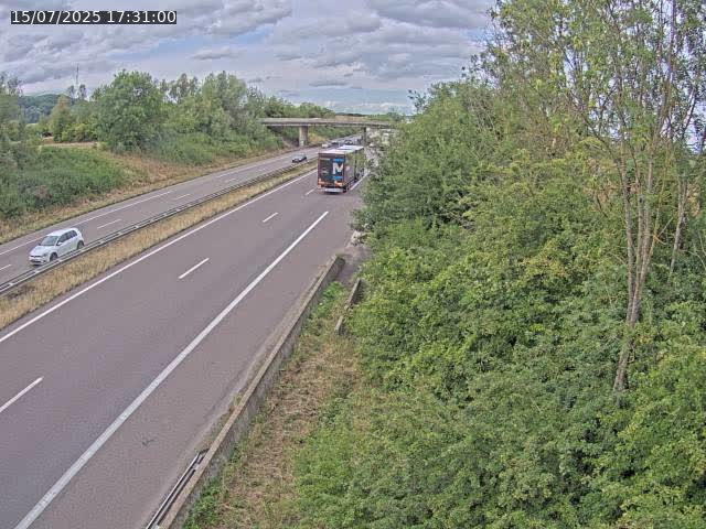 Caméra autoroute France - A31, Kanfen direction Luxembourg