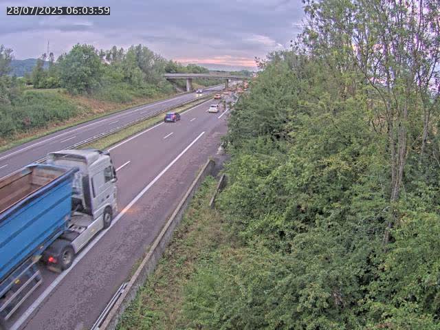 Caméra autoroute France - A31, Kanfen direction Luxembourg