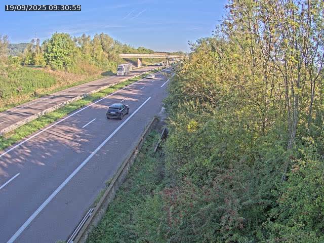 Caméra autoroute France - A31, Kanfen direction Luxembourg
