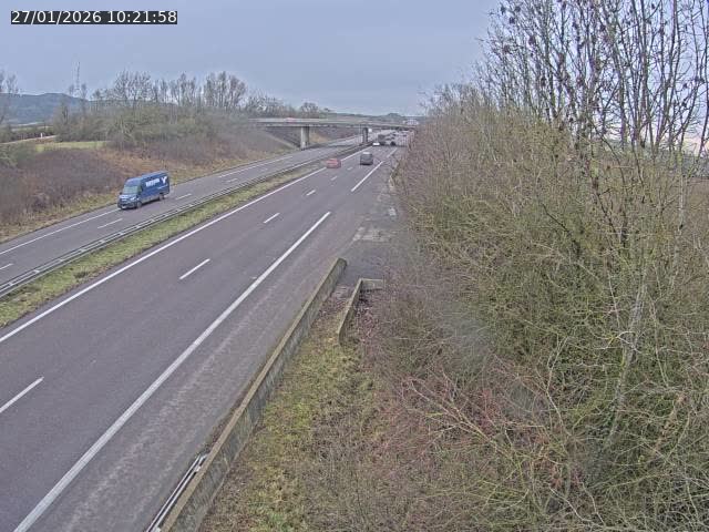 <h2>Caméra autoroute France - A31, Kanfen direction Luxembourg</h2>