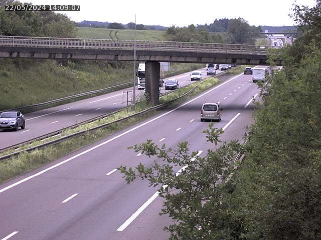 <h2>Caméra autoroute France - A31, Kanfen direction Luxembourg</h2>