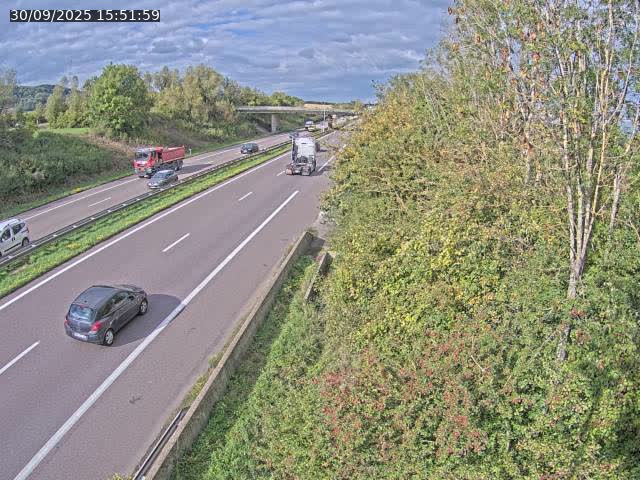 <h2>Caméra autoroute France - A31, Kanfen direction Luxembourg</h2>
