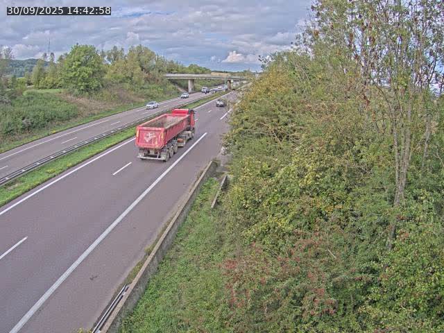 <h2>Caméra autoroute France - A31, Kanfen direction Luxembourg</h2>
