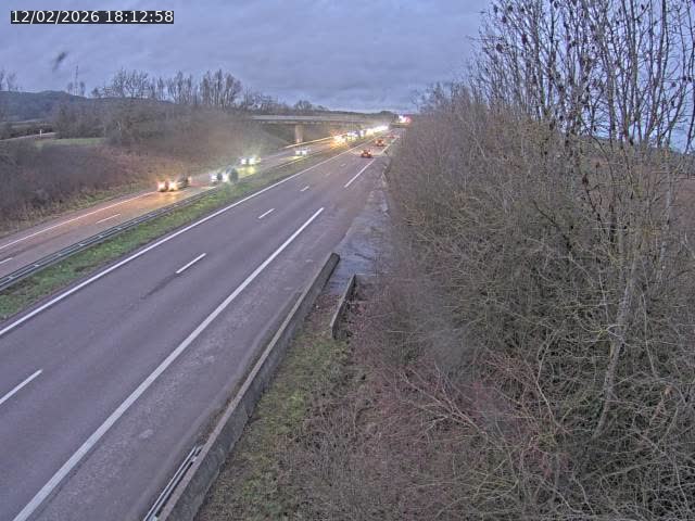 <h2>Caméra autoroute France - A31, Kanfen direction Luxembourg</h2>