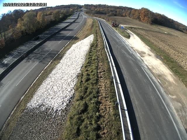 Webcam trafic à la Houpette, sur la Nationale 4 (N4) dans la commune de Rupt-aux-Nonains