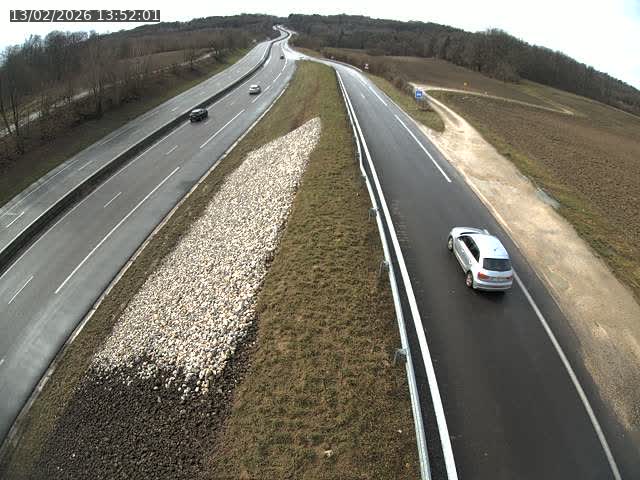 <h2>Webcam trafic à la Houpette, sur la Nationale 4 (N4) dans la commune de Rupt-aux-Nonains</h2>