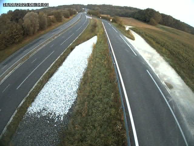 Webcam trafic à la Houpette, sur la Nationale 4 (N4) dans la commune de Rupt-aux-Nonains
