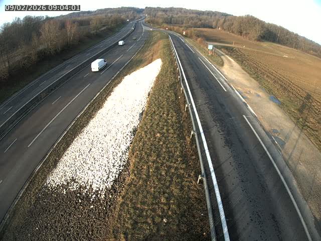 <h2>Webcam trafic à la Houpette, sur la Nationale 4 (N4) dans la commune de Rupt-aux-Nonains</h2>