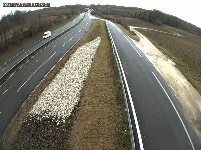 Webcam trafic à la Houpette, sur la Nationale 4 (N4) dans la commune de Rupt-aux-Nonains