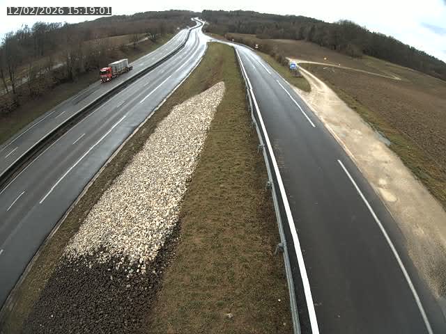 <h2>Webcam trafic à la Houpette, sur la Nationale 4 (N4) dans la commune de Rupt-aux-Nonains</h2>