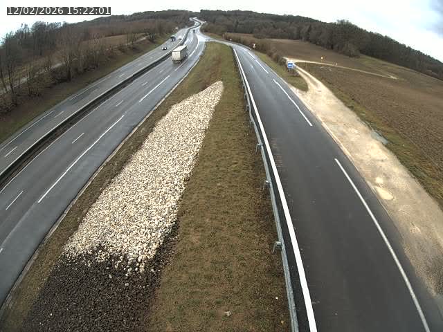 <h2>Webcam trafic à la Houpette, sur la Nationale 4 (N4) dans la commune de Rupt-aux-Nonains</h2>