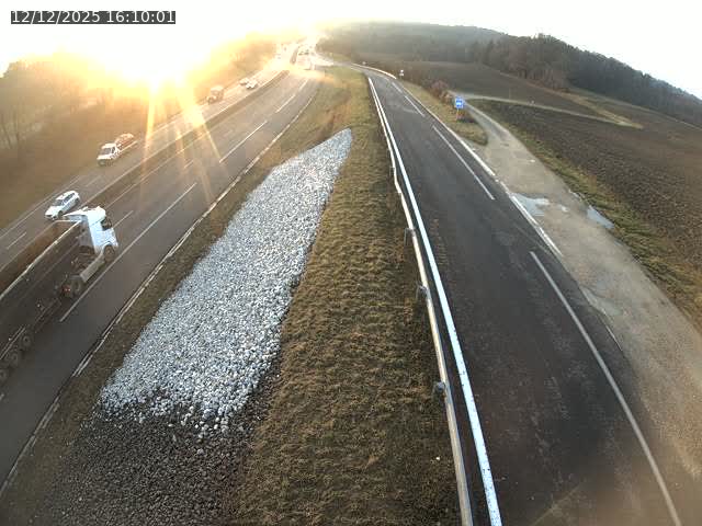 Webcam trafic à la Houpette, sur la Nationale 4 (N4) dans la commune de Rupt-aux-Nonains