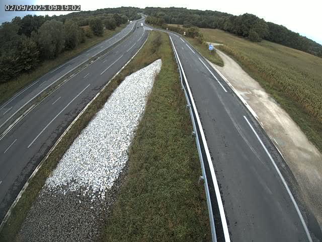 Webcam trafic à la Houpette, sur la Nationale 4 (N4) dans la commune de Rupt-aux-Nonains