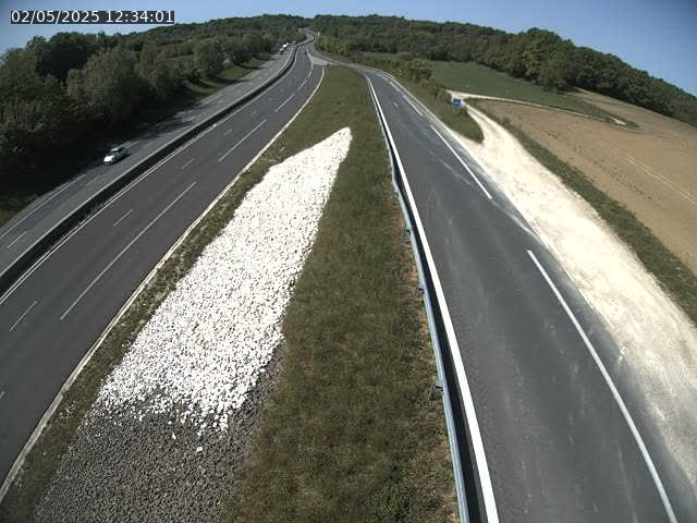 Webcam trafic à la Houpette, sur la Nationale 4 (N4) dans la commune de Rupt-aux-Nonains