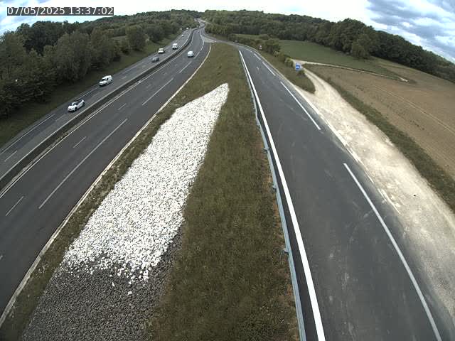 Webcam trafic à la Houpette, sur la Nationale 4 (N4) dans la commune de Rupt-aux-Nonains