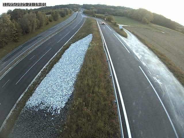 Webcam trafic à la Houpette, sur la Nationale 4 (N4) dans la commune de Rupt-aux-Nonains