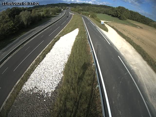 Webcam trafic à la Houpette, sur la Nationale 4 (N4) dans la commune de Rupt-aux-Nonains