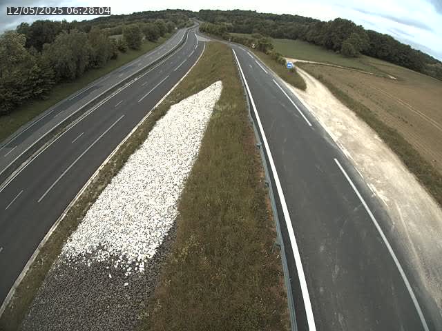 Webcam trafic à la Houpette, sur la Nationale 4 (N4) dans la commune de Rupt-aux-Nonains
