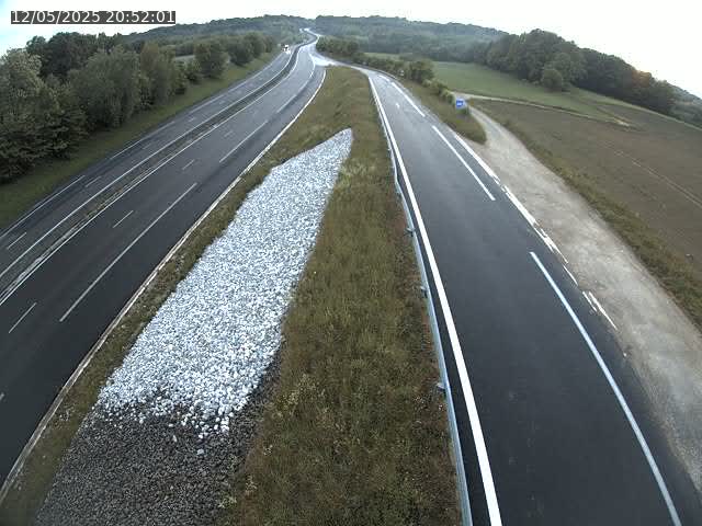 Webcam trafic à la Houpette, sur la Nationale 4 (N4) dans la commune de Rupt-aux-Nonains